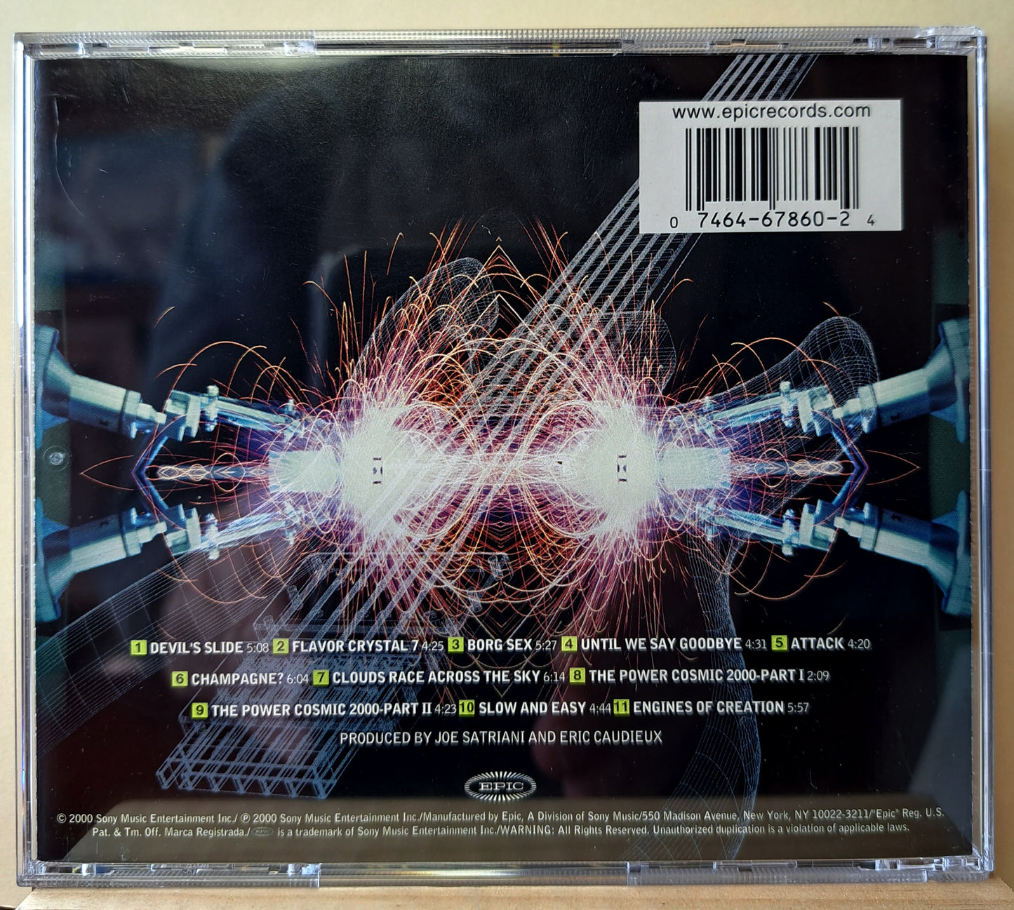 Joe Satriani - Engines of creation (cd)