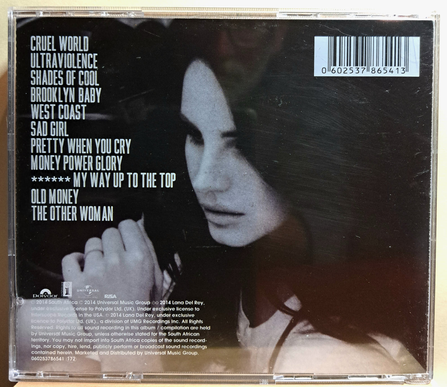 Lana Del Rey - Ultraviolence (cd)