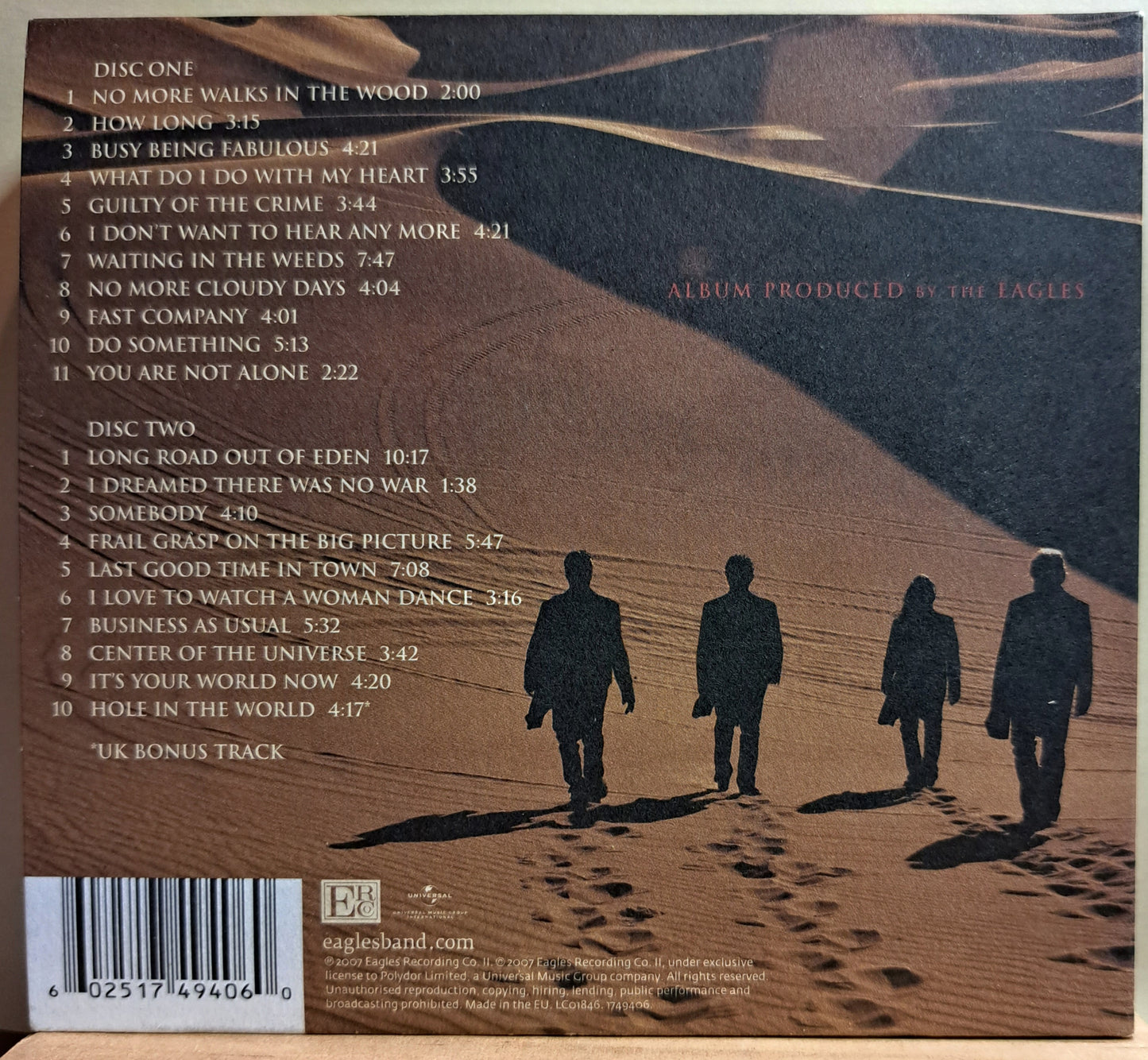 The Eagles - Long road out of Eden (cd)