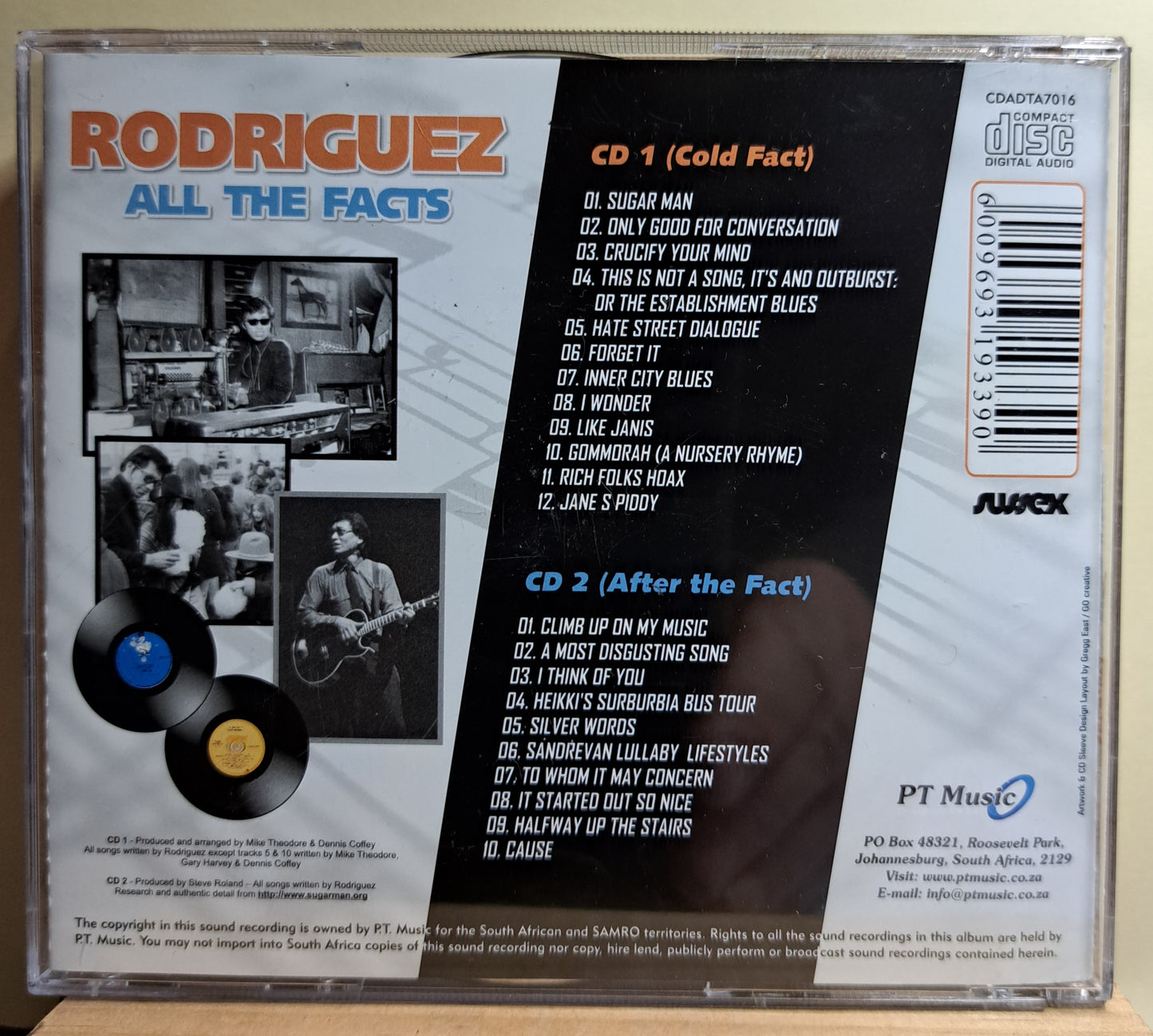 Rodriguez - All the facts (cd)