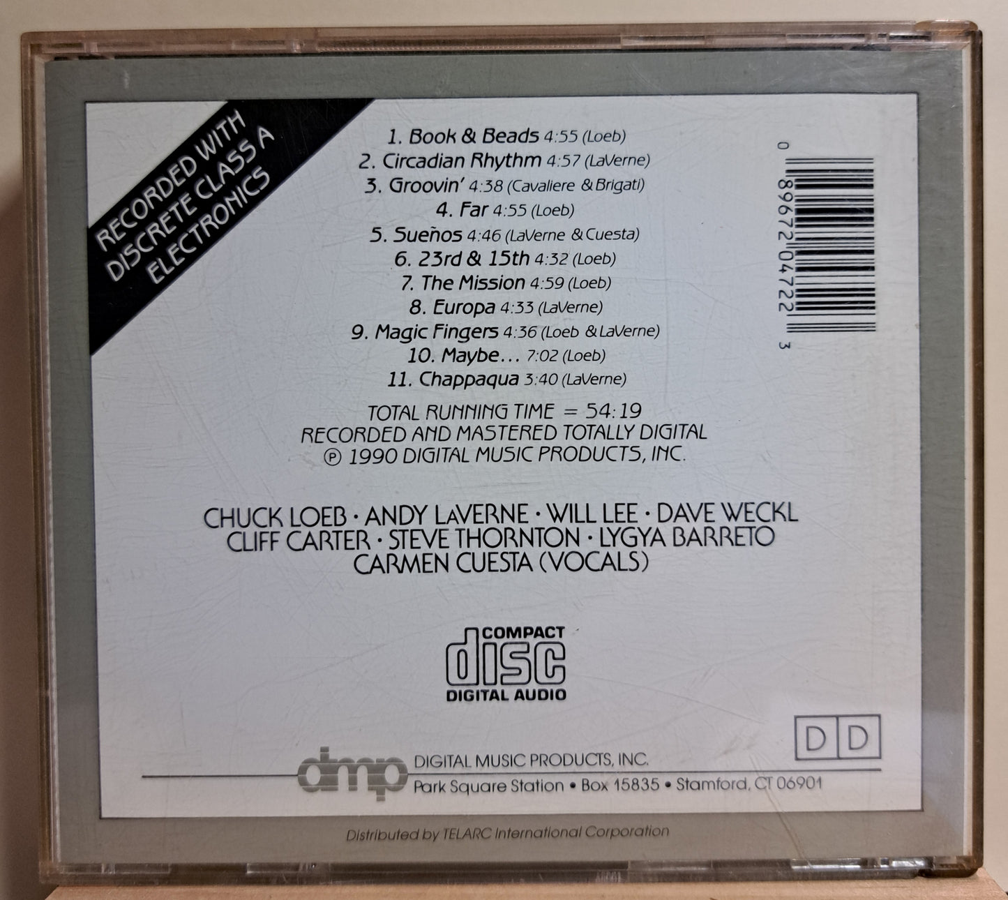 Chuck Loeb and Andy Laverne - Magic fingers (cd)