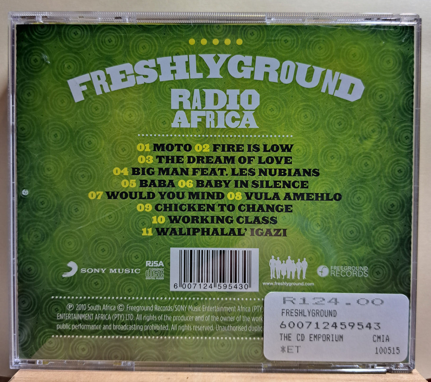 Freshly Ground - Radio Africa (cd)