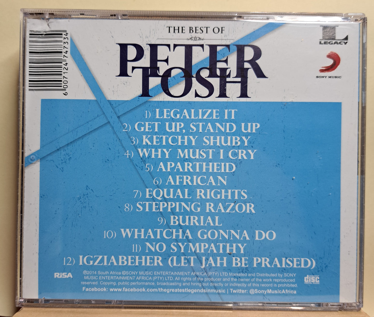 Peter Tosh - The best of (cd)