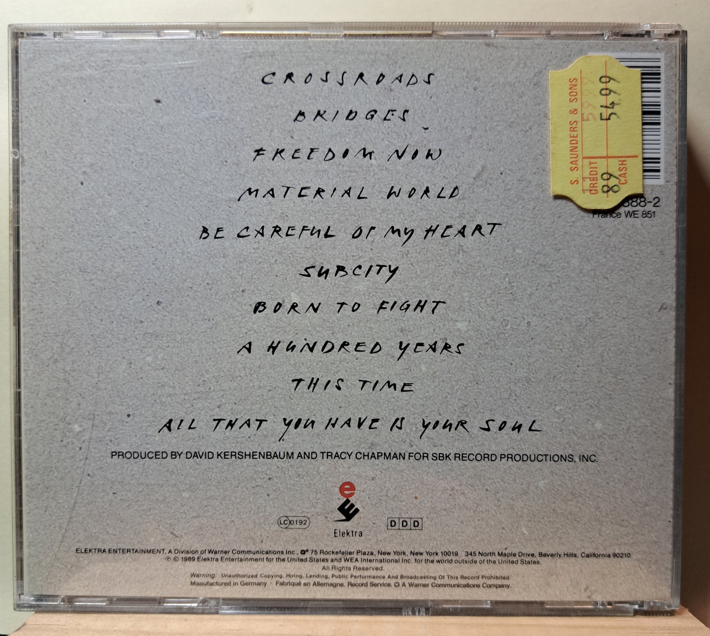 Tracy Chapman - Crossroads (cd)