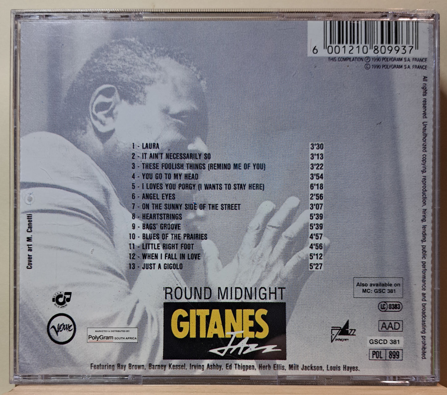 Oscar Peterson - 'Round Midnight (cd)