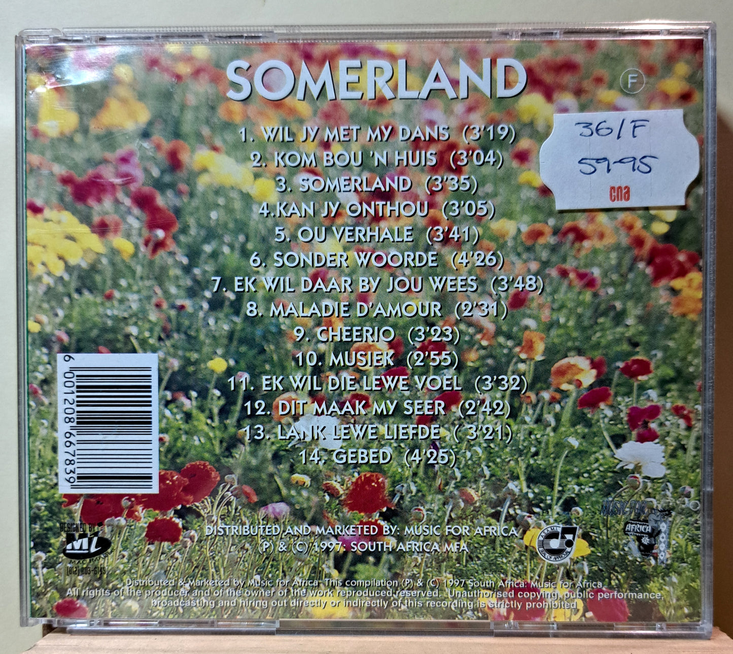 Freda Francis - Somerland (cd)