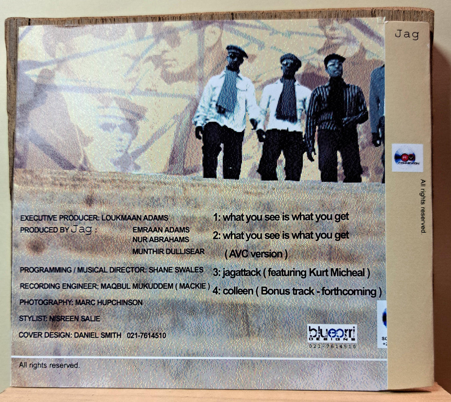 Jag - What you see is what you get (4 track CD single)