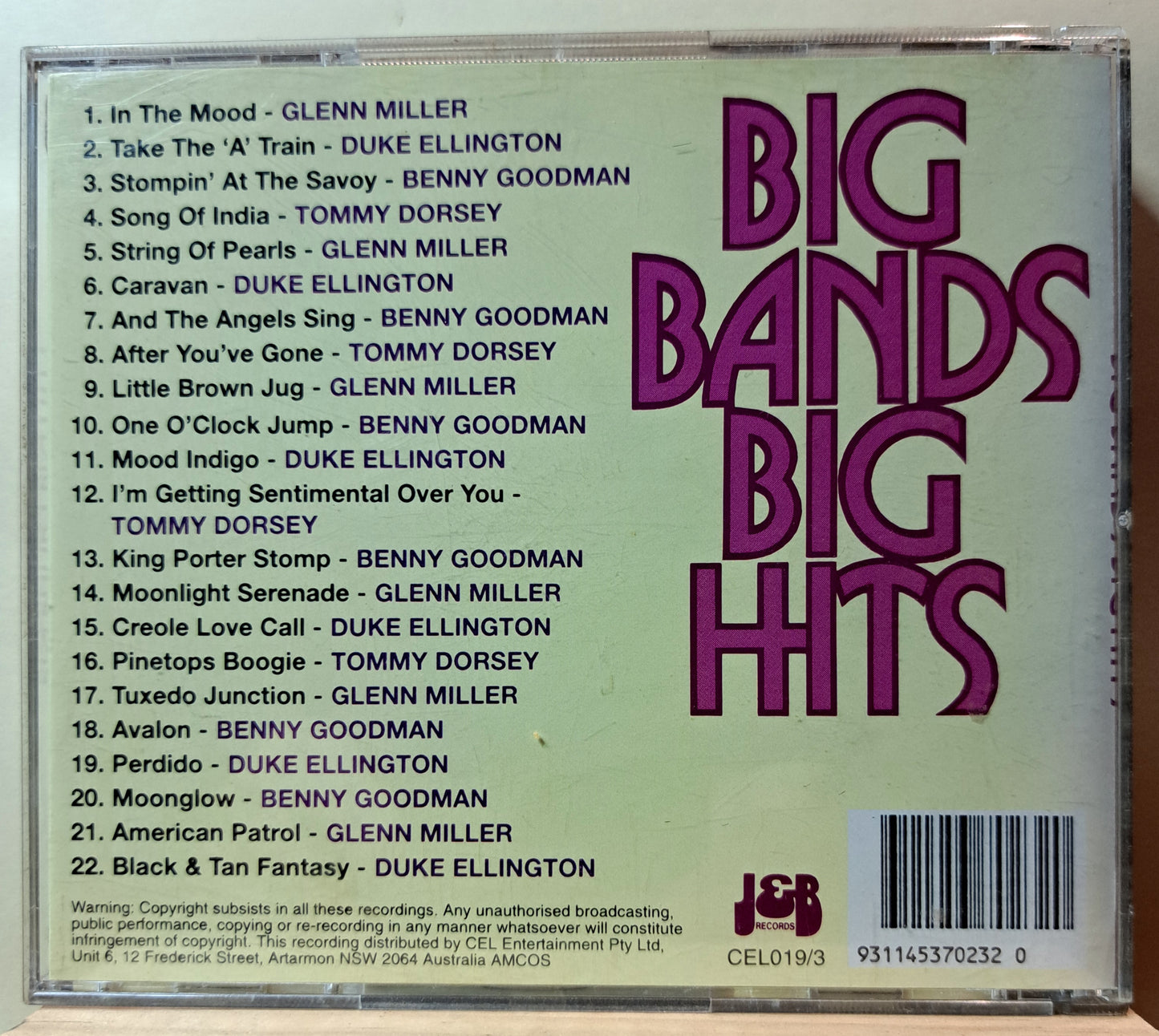 Big Bands - Big Hits (cd)