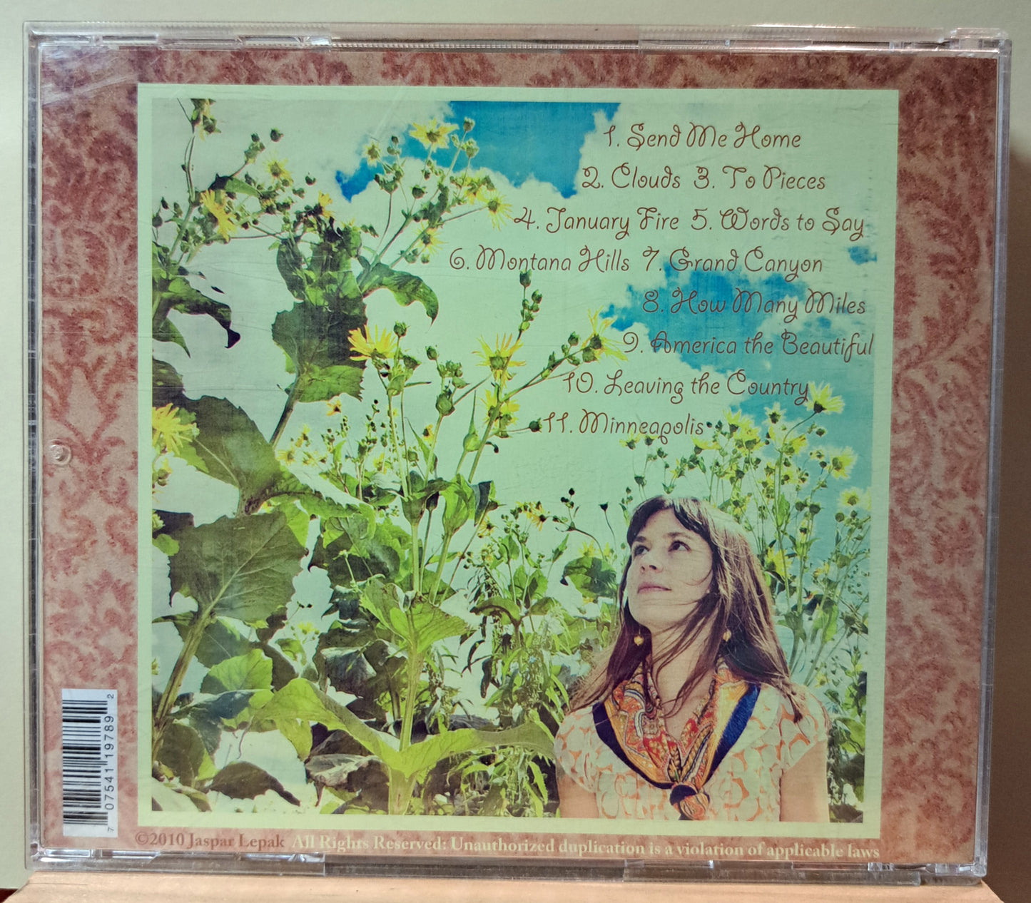 Jaspar Lepak - Send me home (cd)