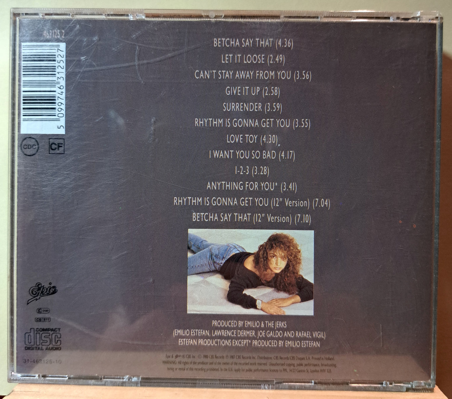 Gloria Estefan and the Miami Sound Machine - Anything for you (cd)