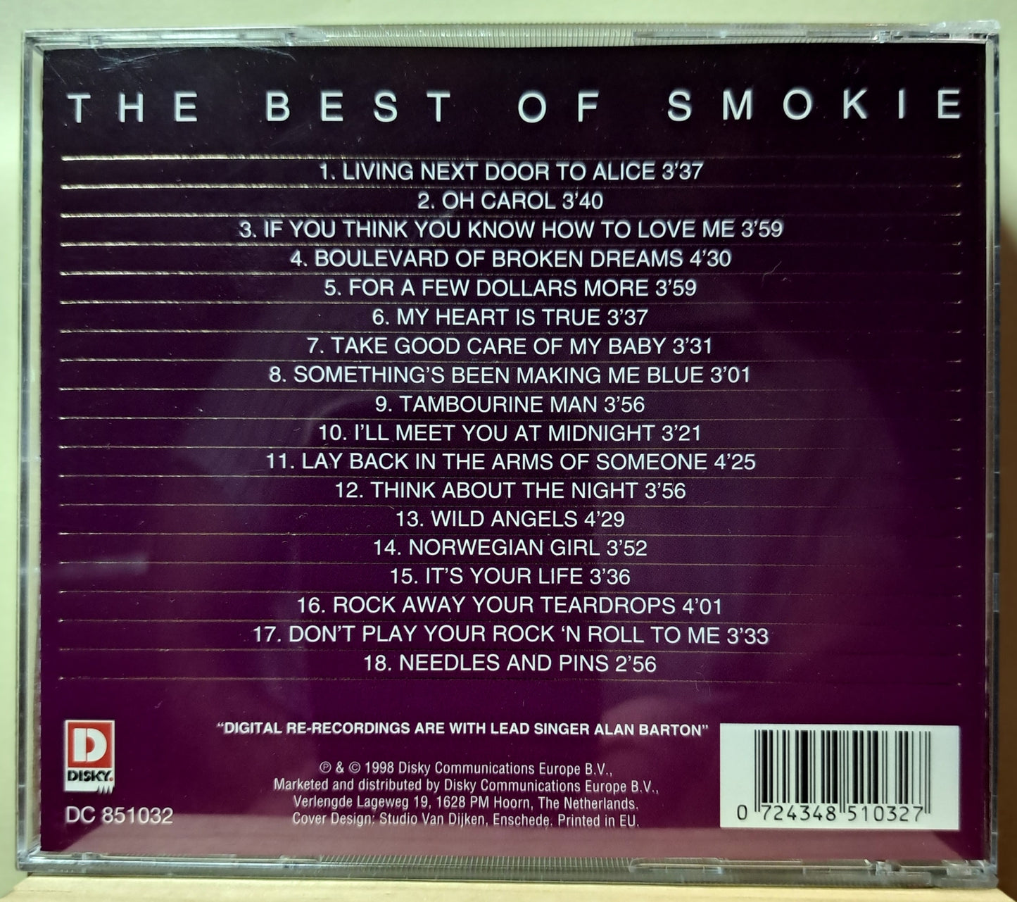 Smokie -The Best Of (cd)
