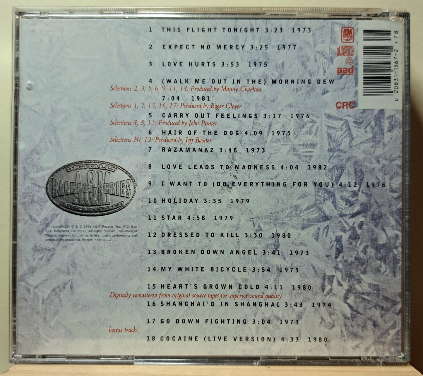 Nazareth - Greatest Hits (cd)