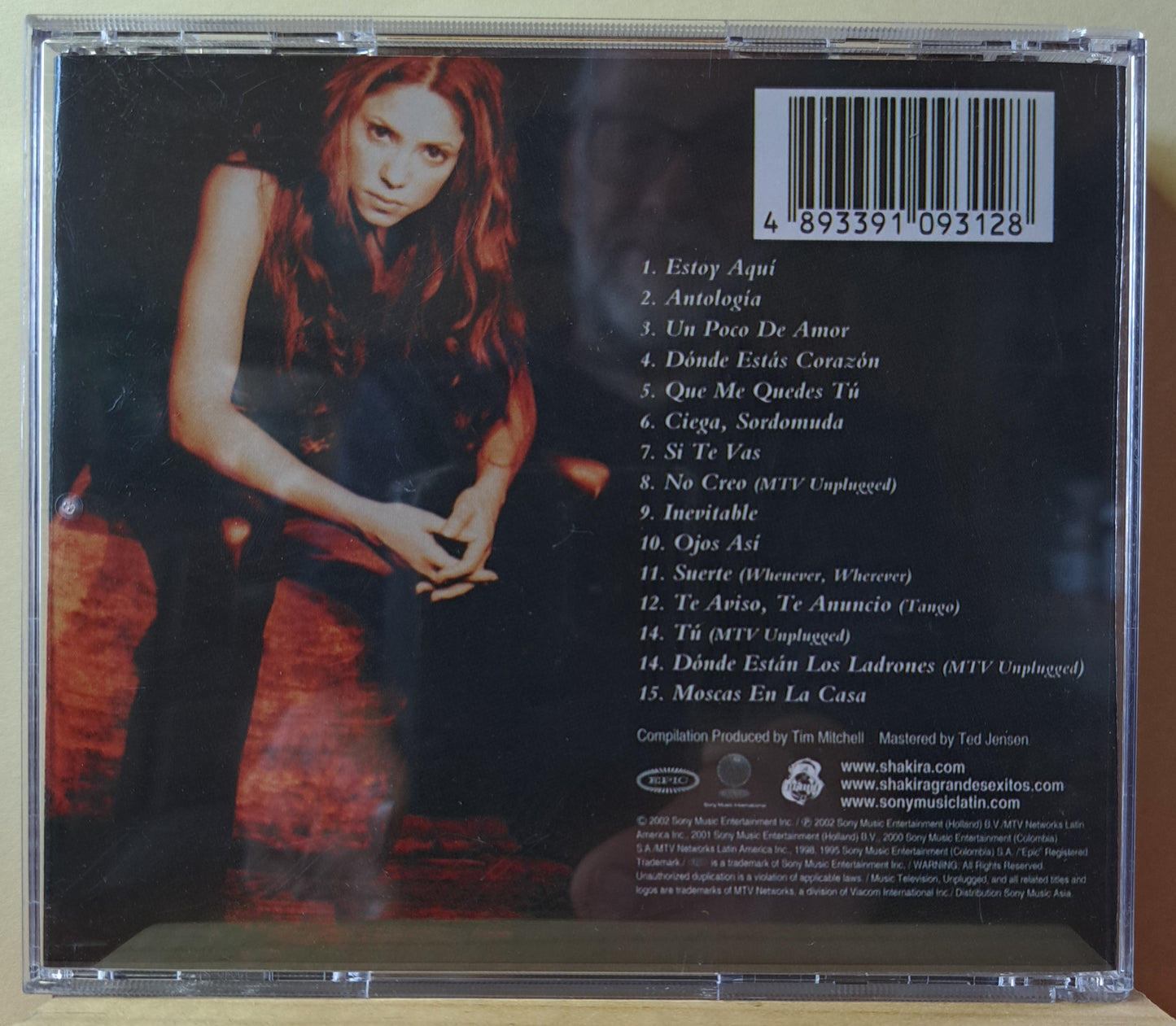 Shakira - Grandes Exitos (cd)