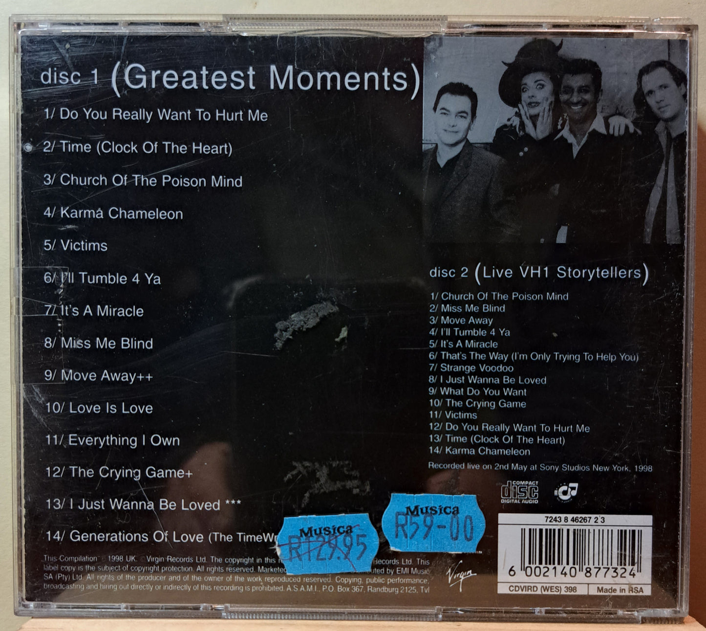 Culture Club - Greatest Moments (double cd)