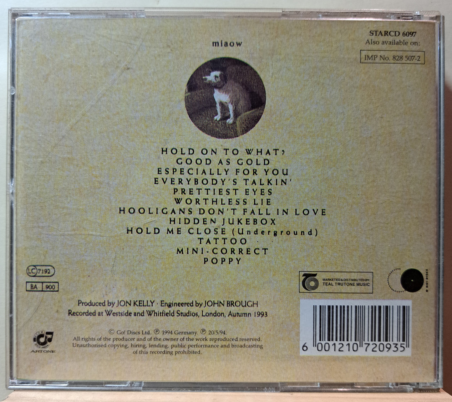 The Beautiful South - Miaow (cd)