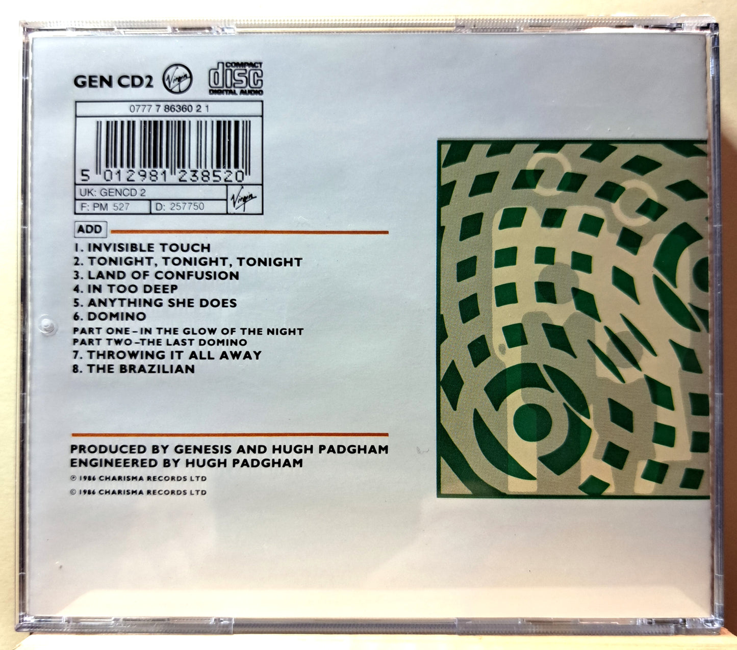 Genesis - Invisible Touch (cd)