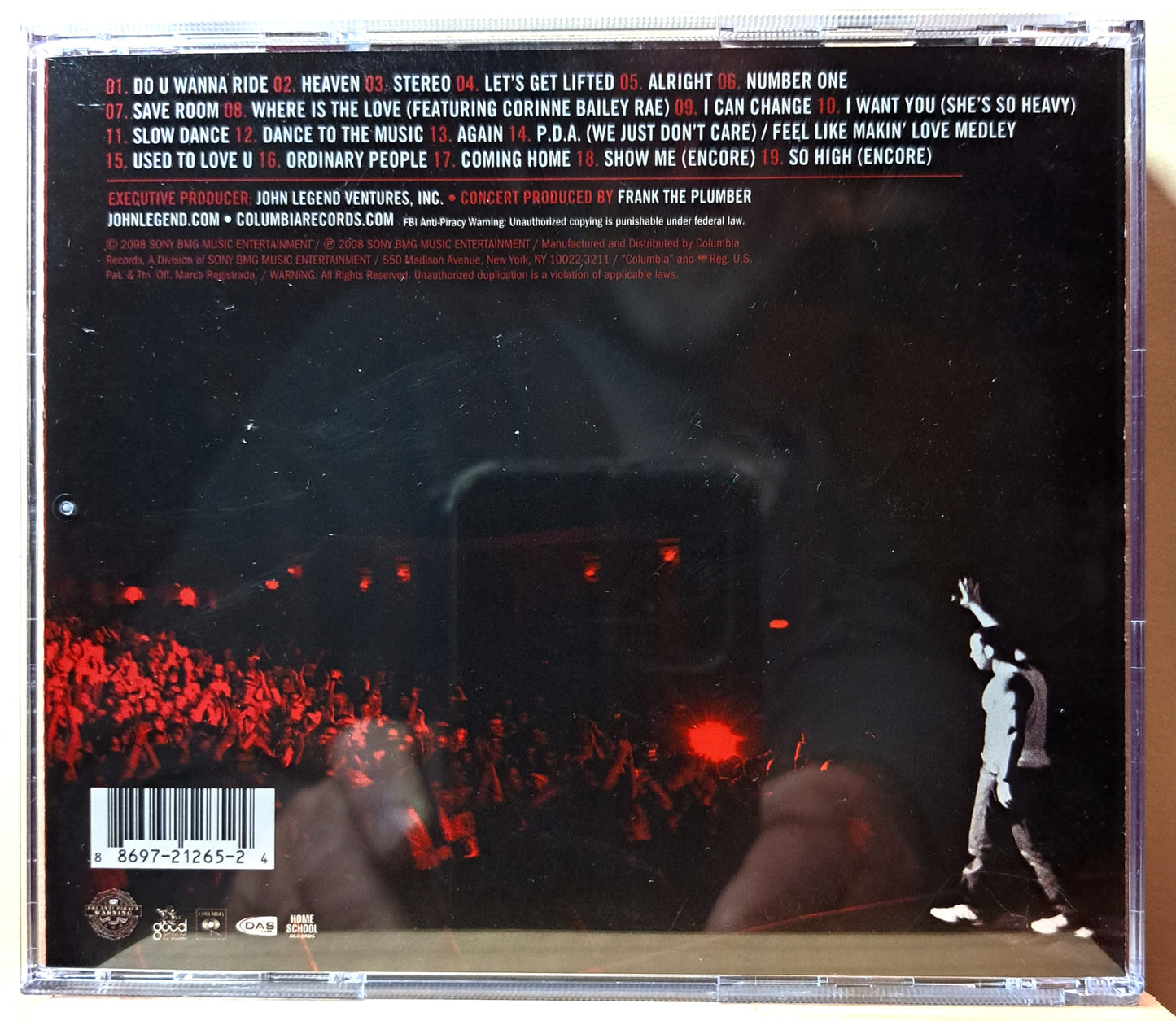 John Legend - Live from Philadelphia (cd)