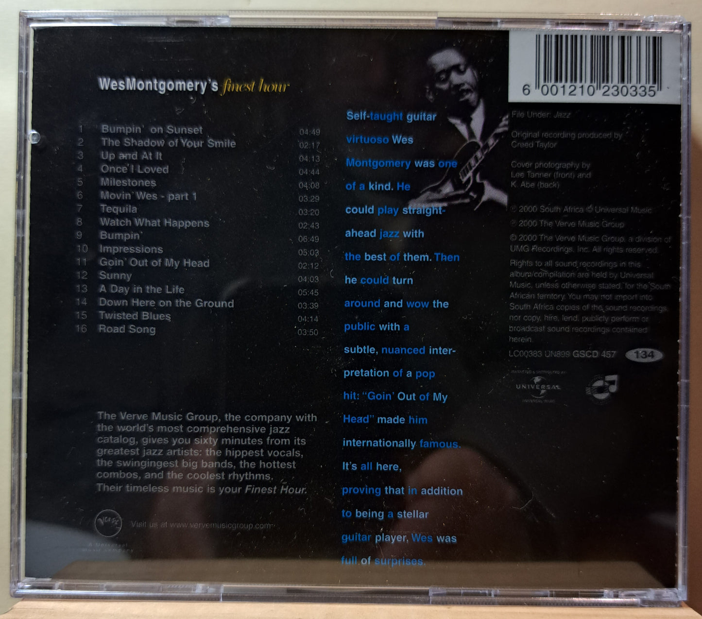 Wes Montgomery - Wes Montgomery's finest hour (cd)