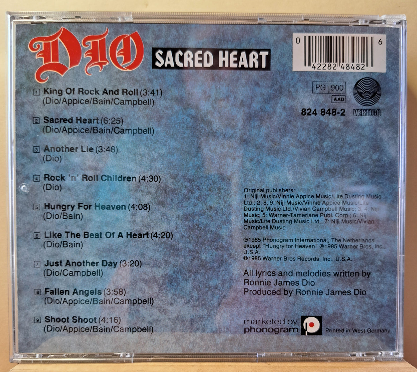 Dio - Sacred Heart (cd)