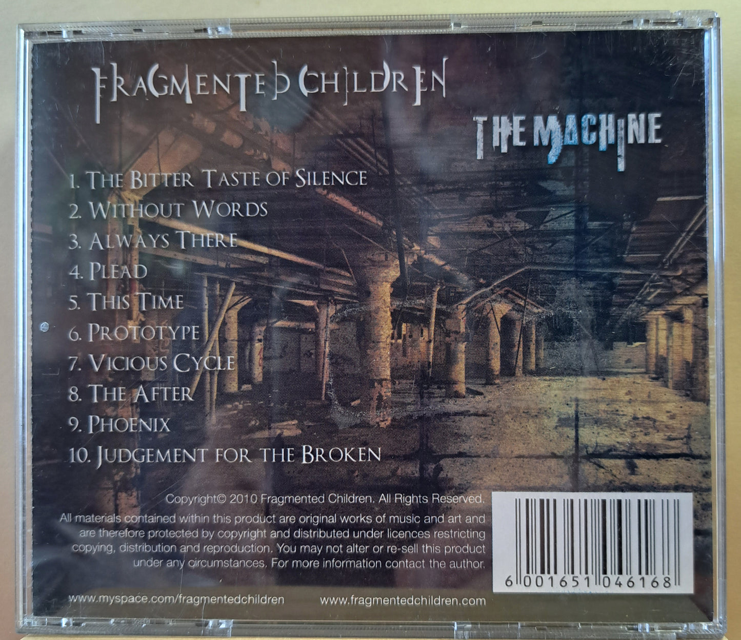 Fragmented Children - The Machine (cd)
