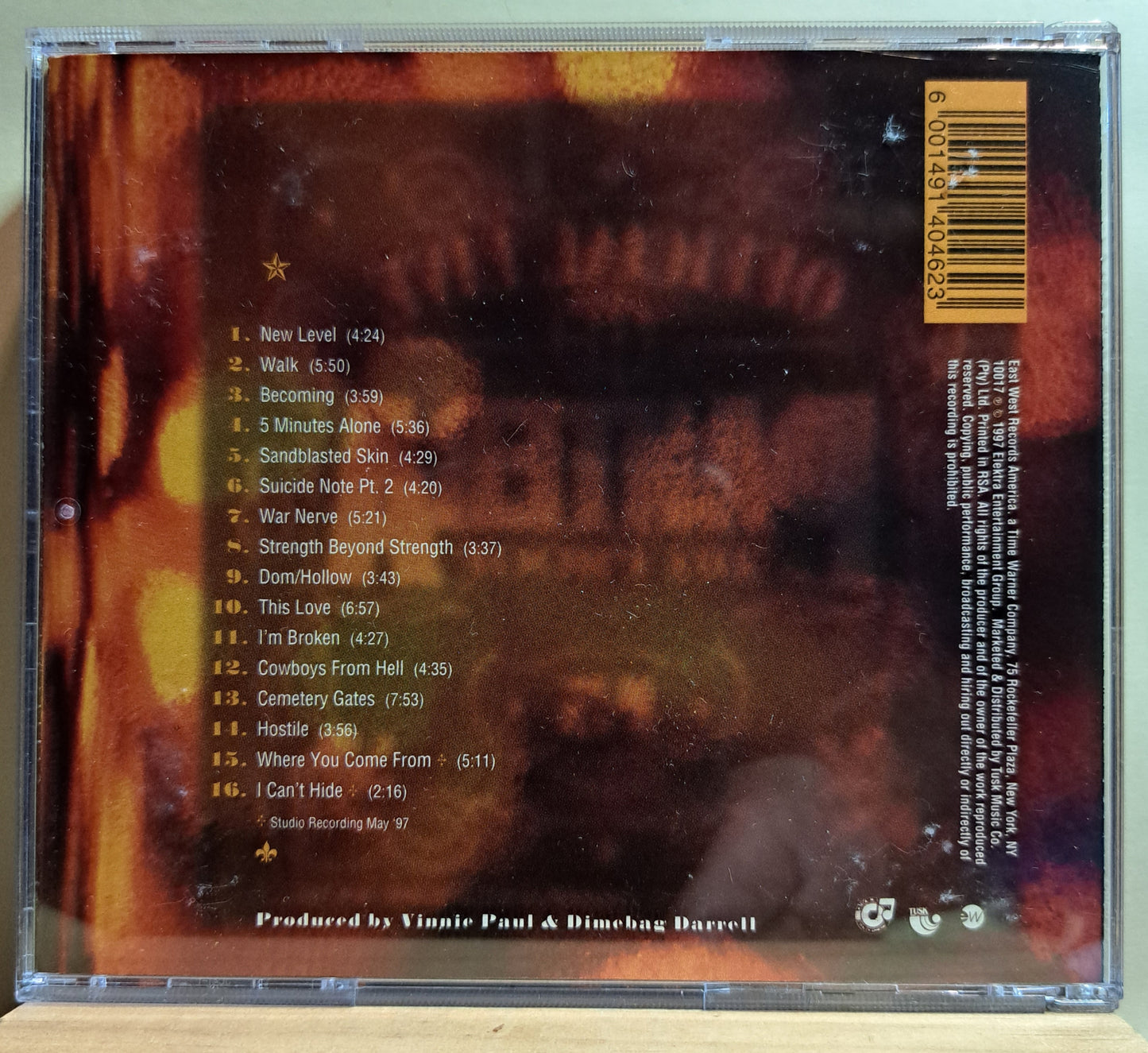 Pantera - Official Live : 101 proof (cd)