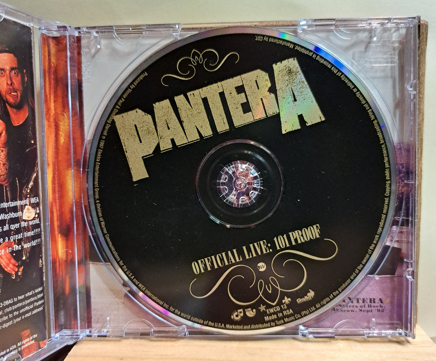 Pantera - Official Live : 101 proof (cd)