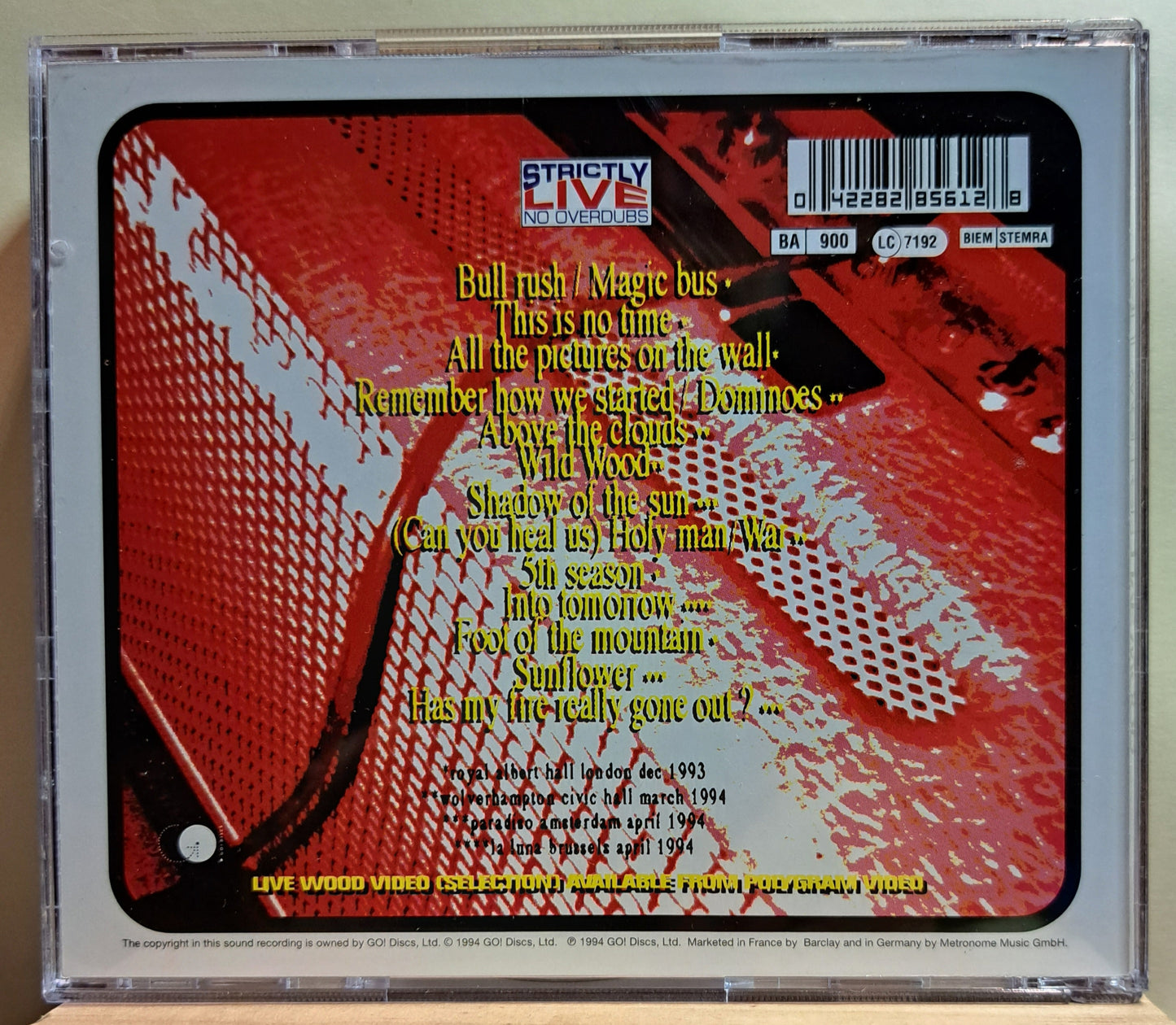 Paul Weller - Live Wood (cd)