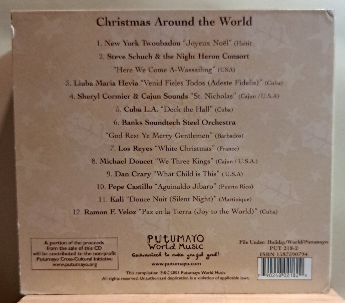 Putumayo presents - Christmas around the world (cd)