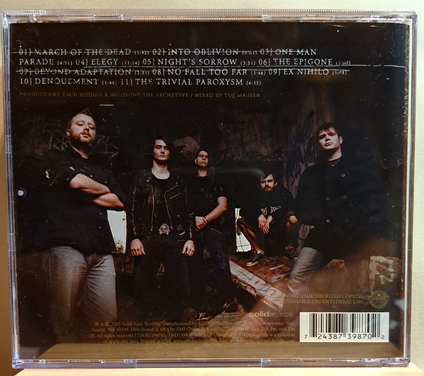 Becoming the Archetype - Terminate domination (cd)