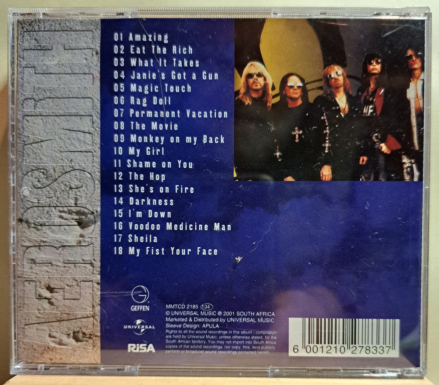 Aerosmith - Masters of rock series (cd)