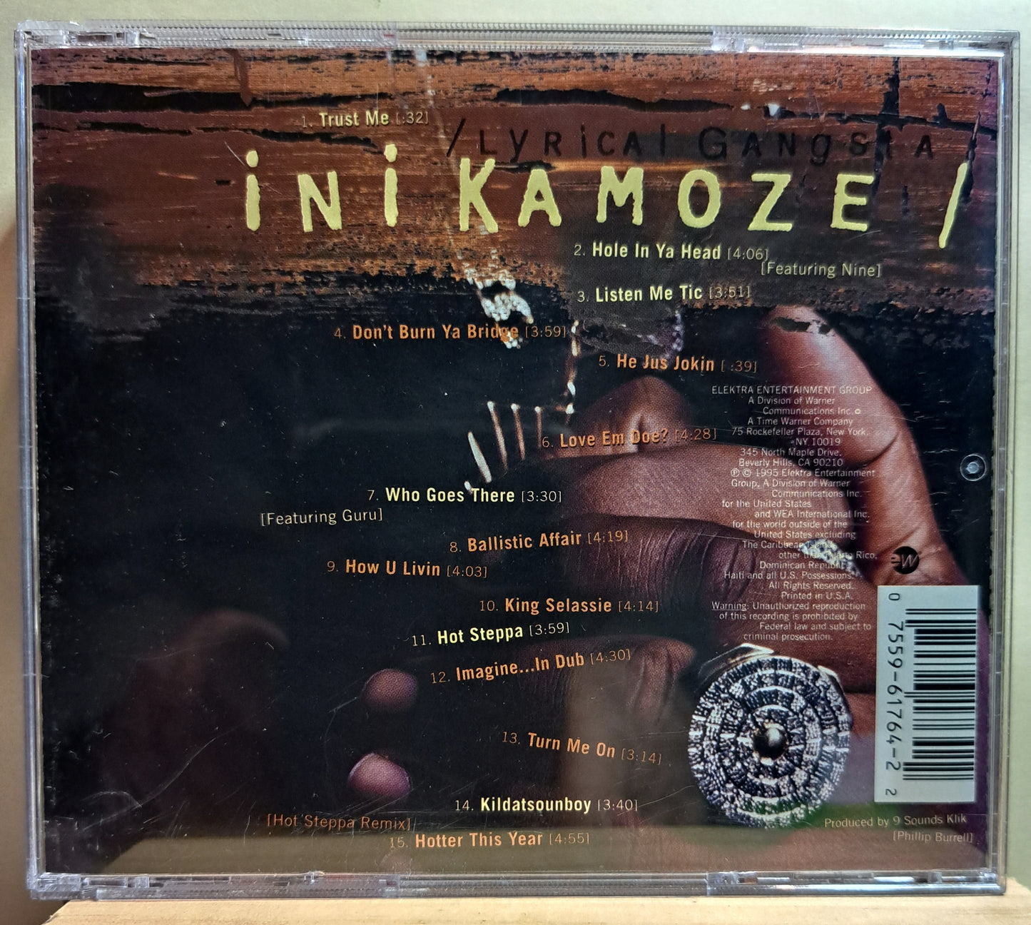 Ini Kamoze - Lyrical Gangsta (cd)