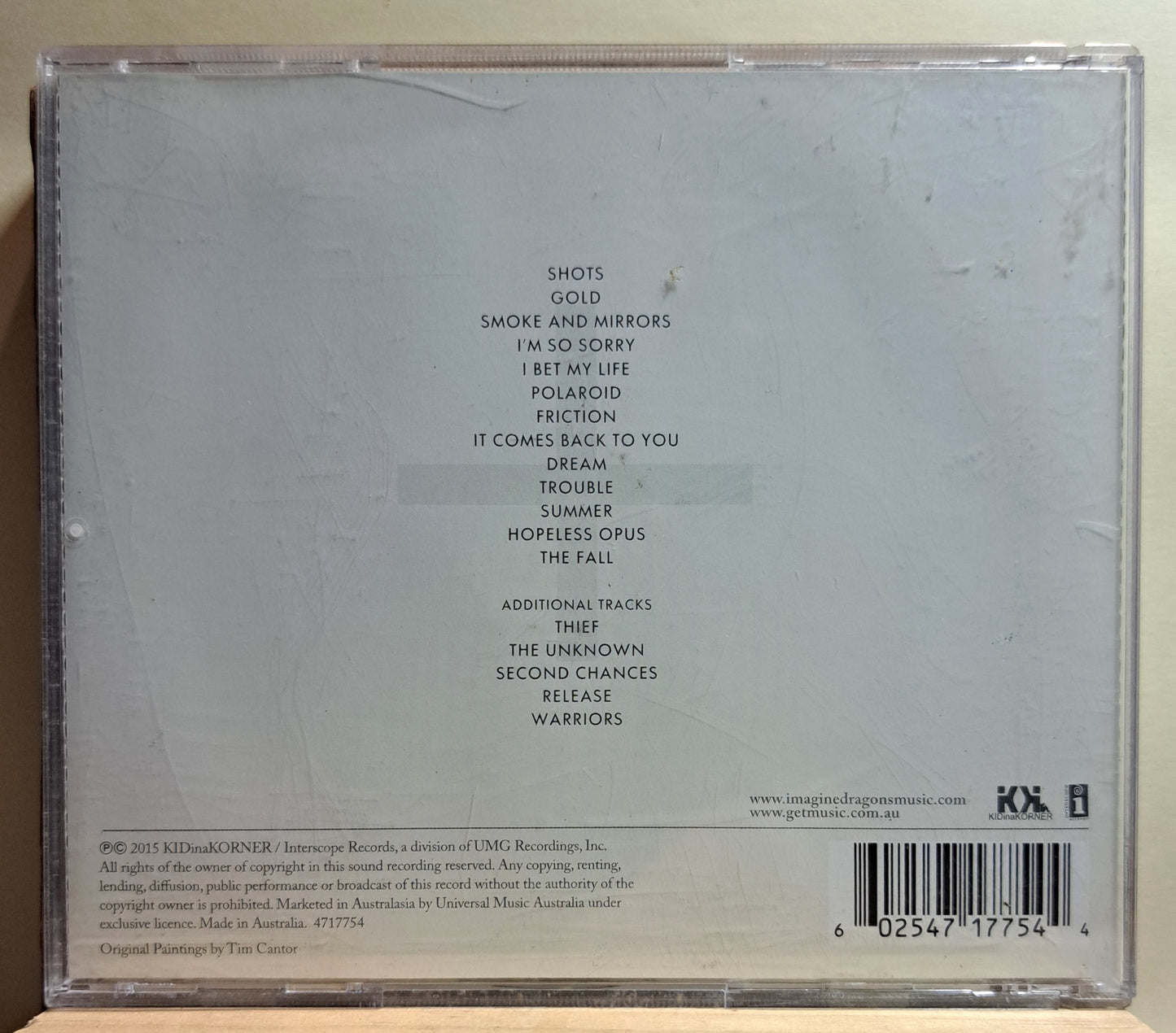 Imagine Dragons - Smoke + Mirrors (cd)