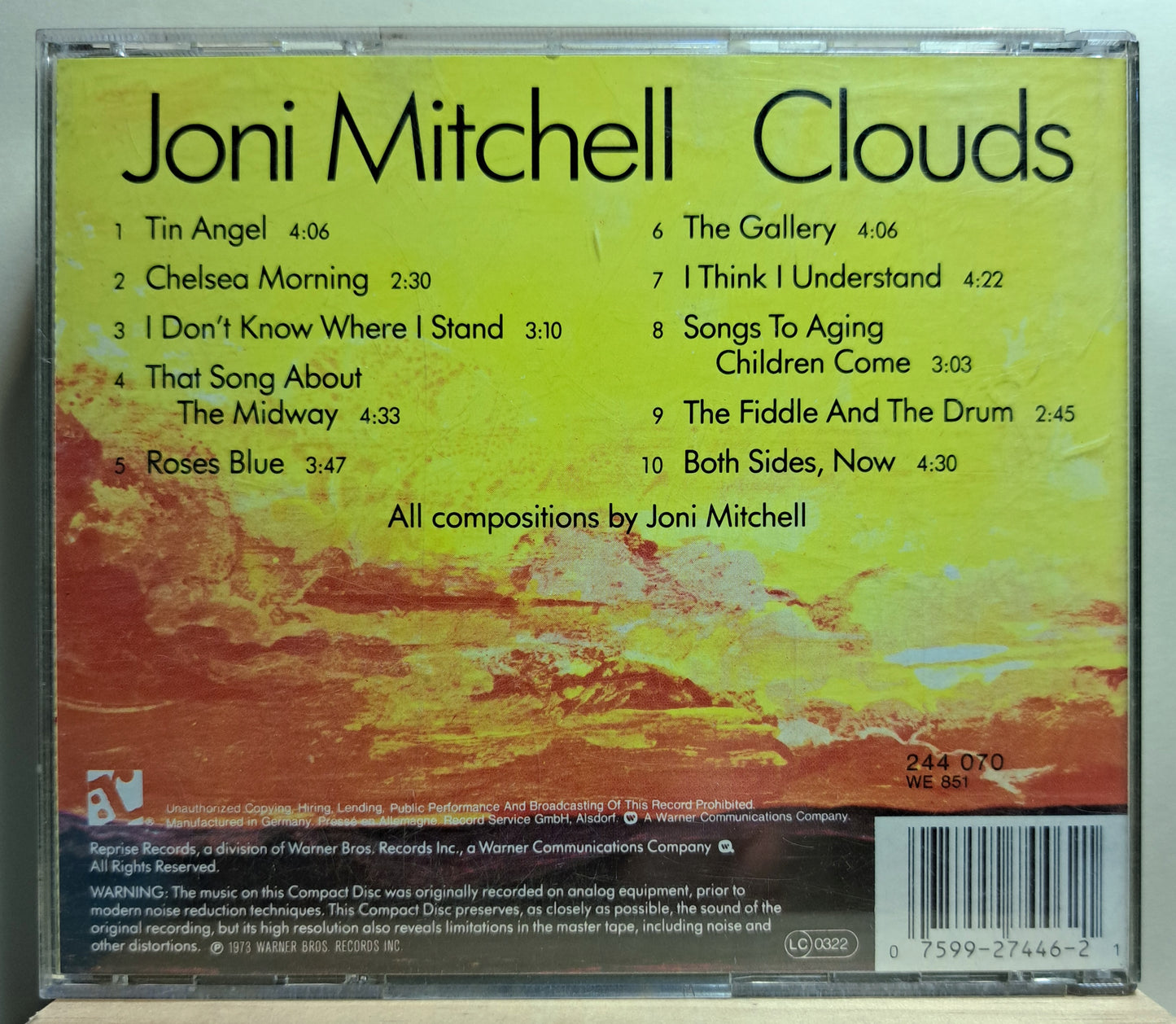 Joni Mitchell - Clouds (cd)