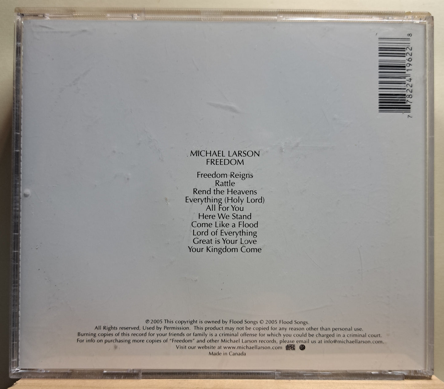 Michael Larson - Freedom (cd)