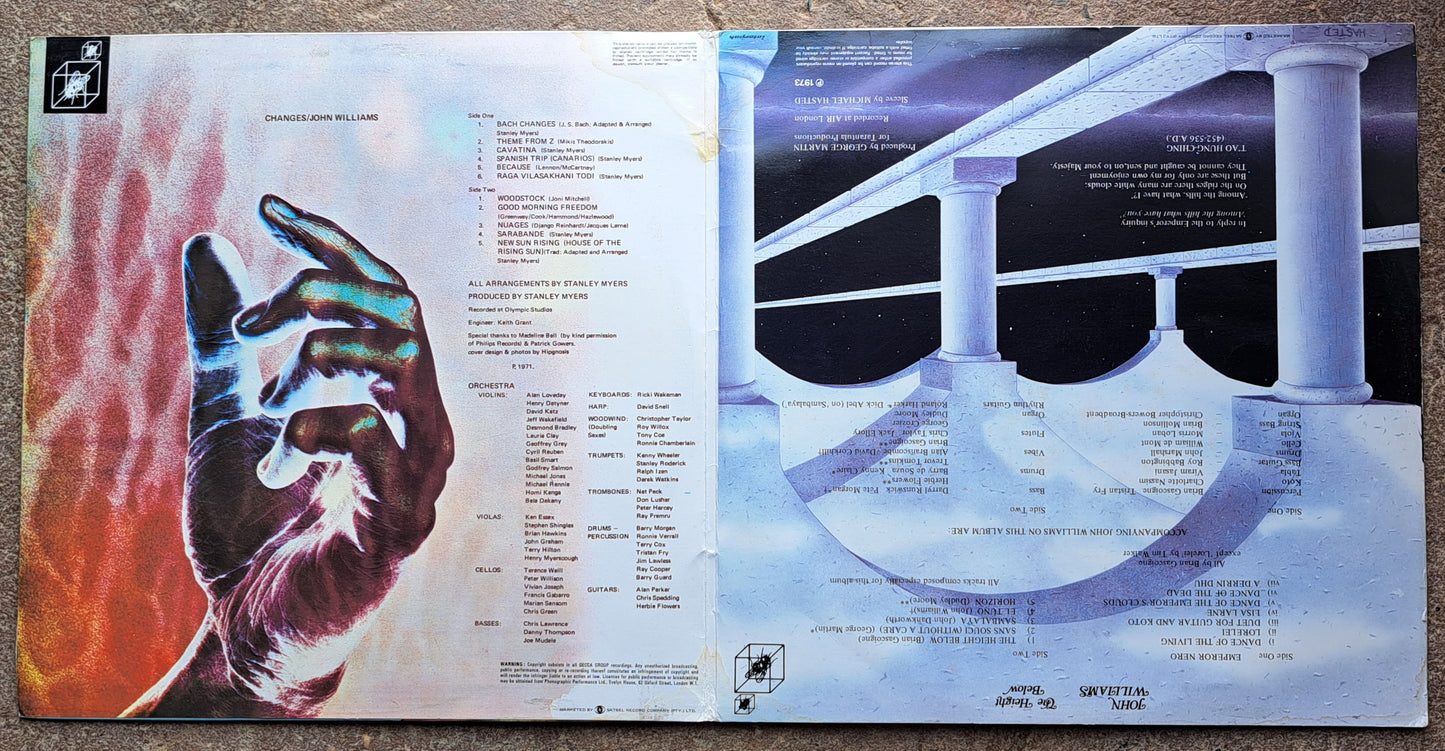 John Williams - Changes and The height below (two original titles bundled in one package)