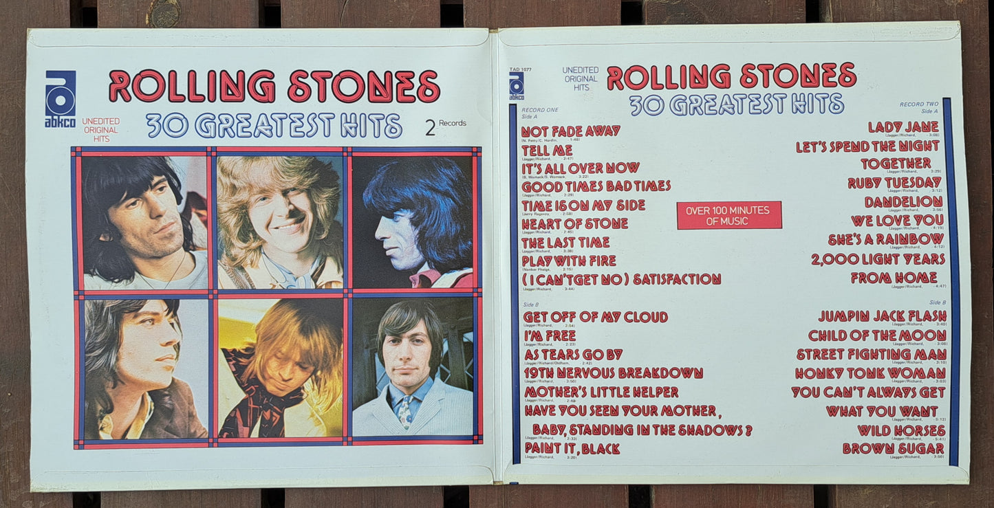 The Rolling Stones - 30 Greatest Hits (double lp)
