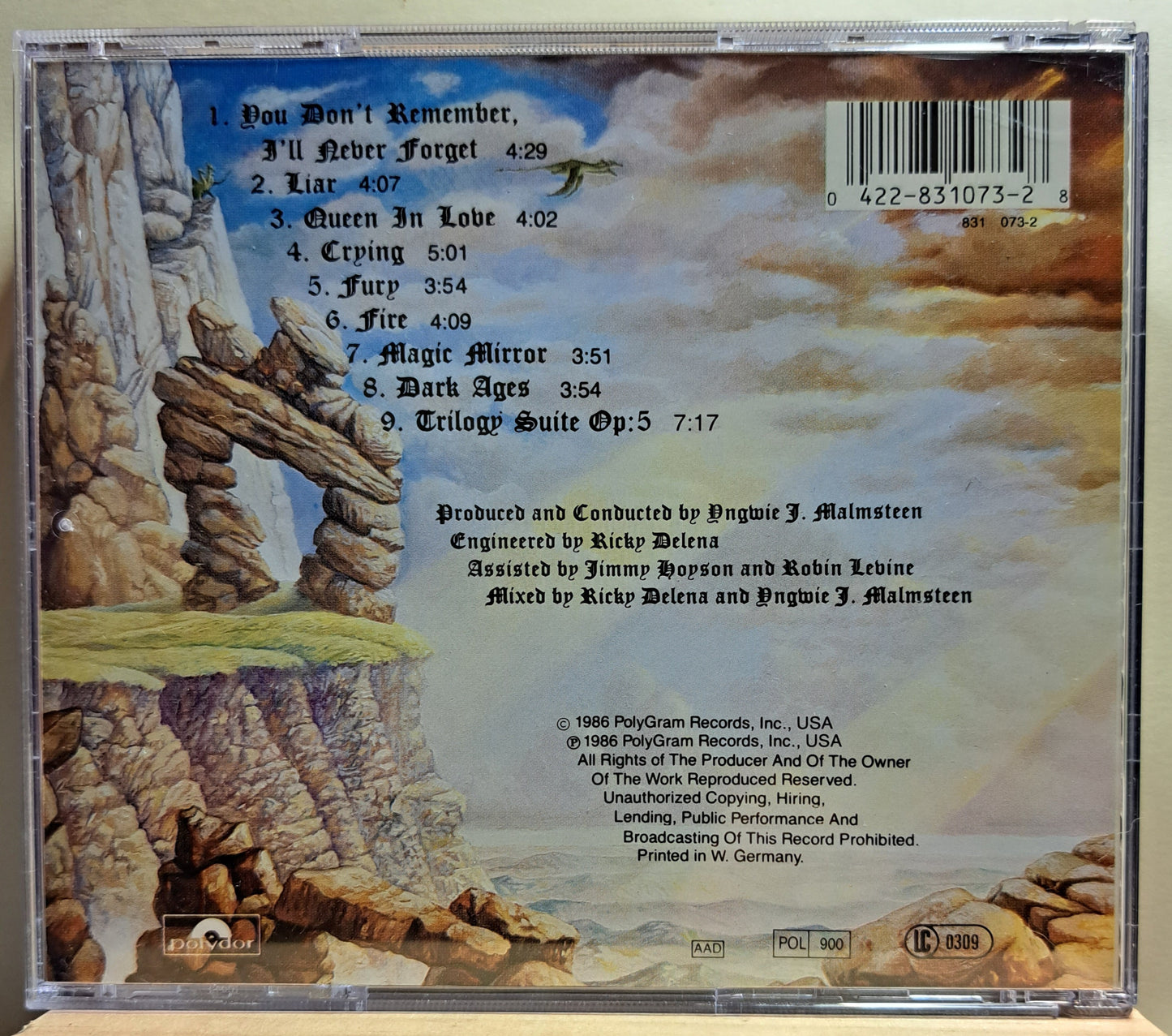 Yngwie Malmsteen - Trilogy (cd)