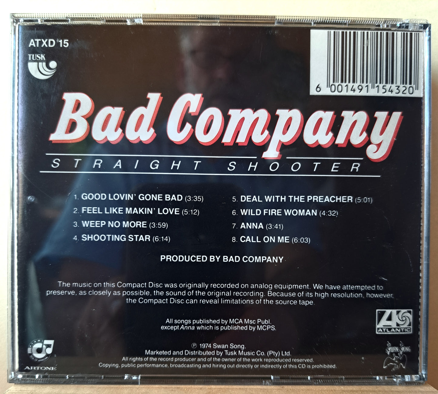 Bad Company - Straight Shooter (cd)