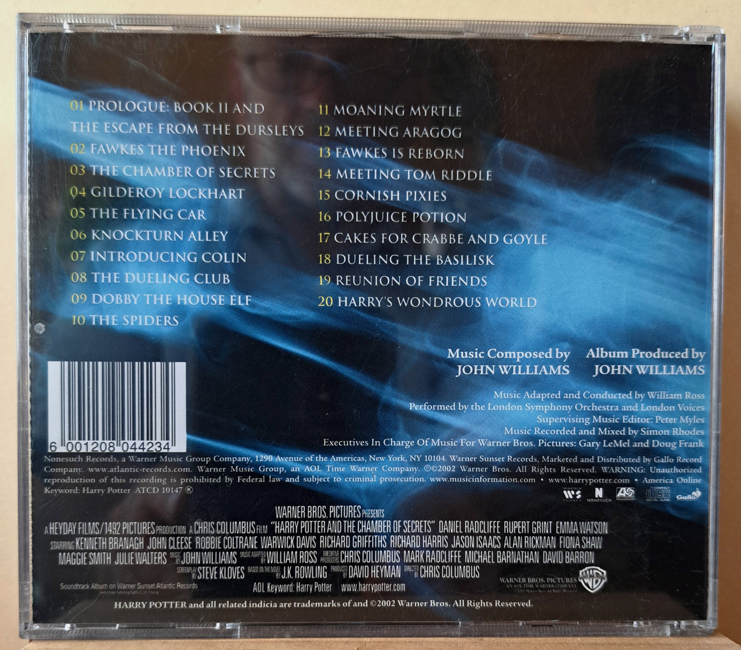 Harry Potter - The chamber of secrets (soundtrack by John Williams) double cd