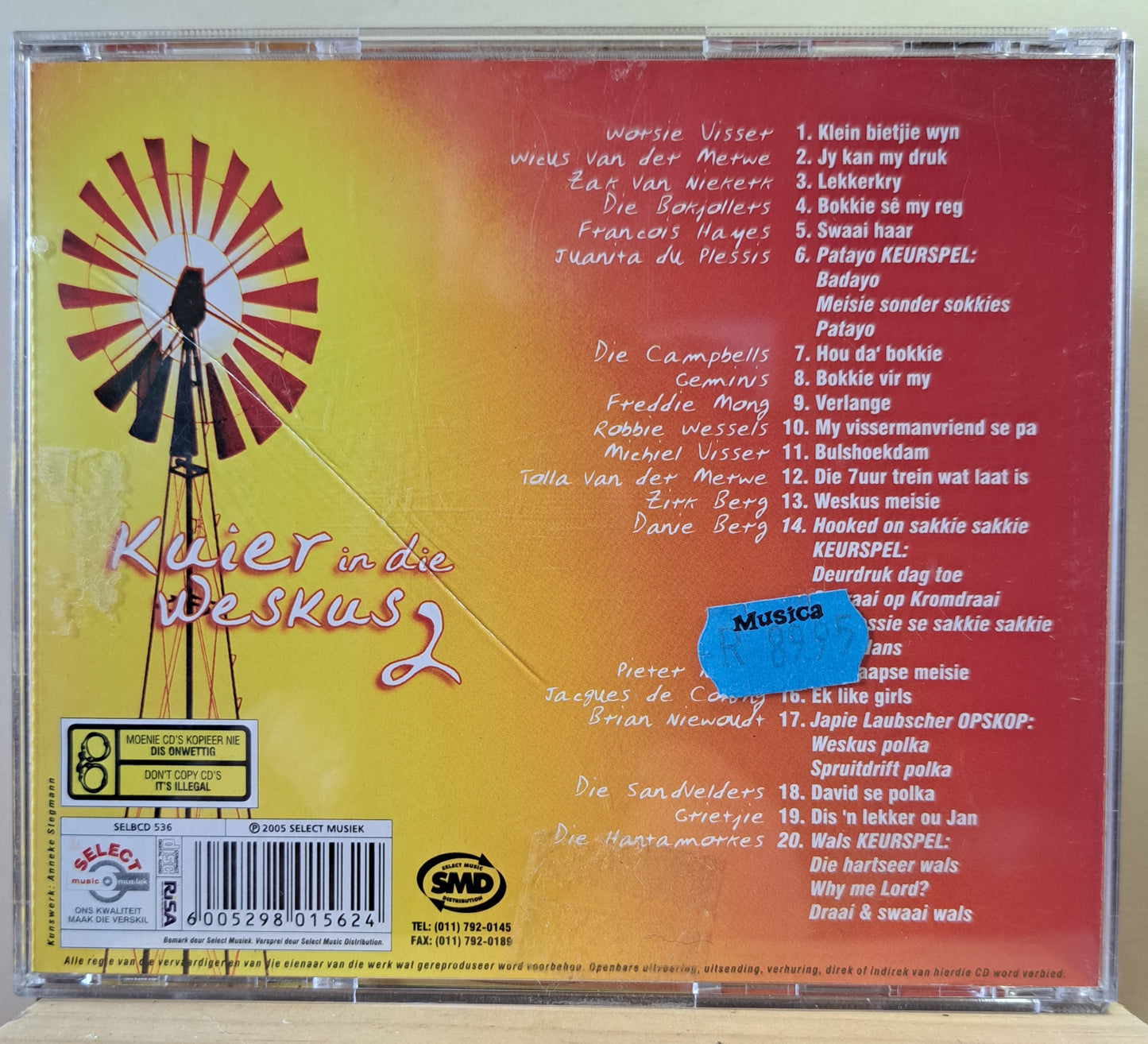 Kuier in die Weskus - 2 (cd)