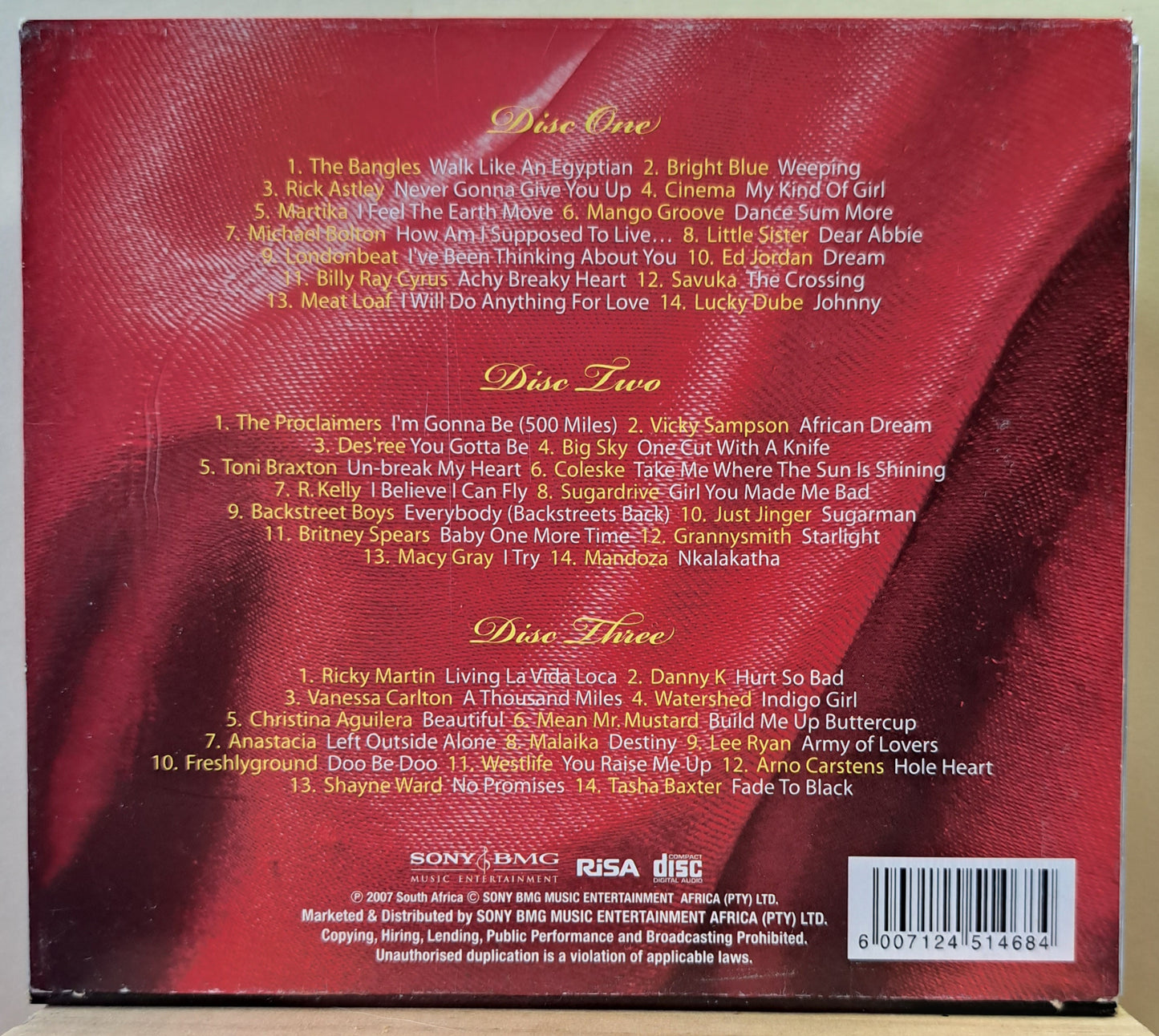 You - Twenty (1987 -2007) 3 cd box set