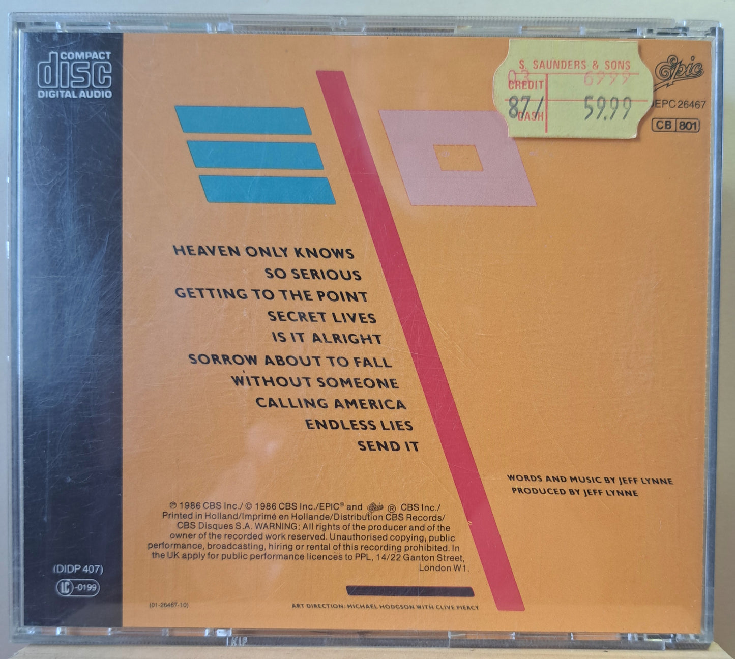 Electric Light Orchestra - Balance of power (cd)