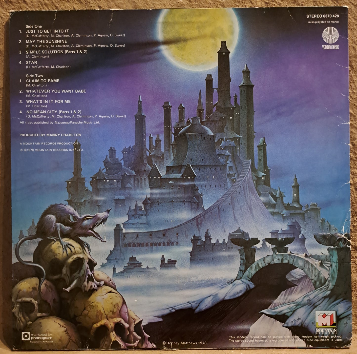 Nazareth - No mean city