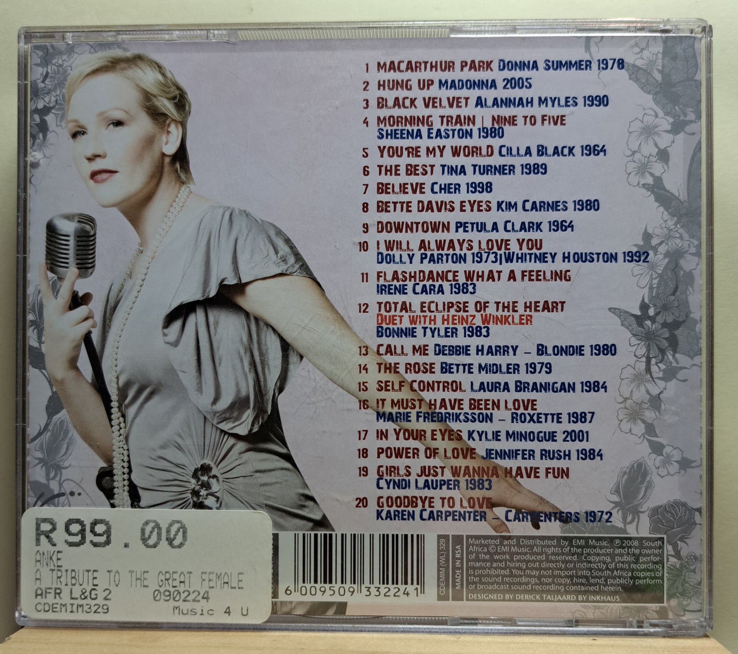 Anke - Tribute to the great female vocalists (cd)
