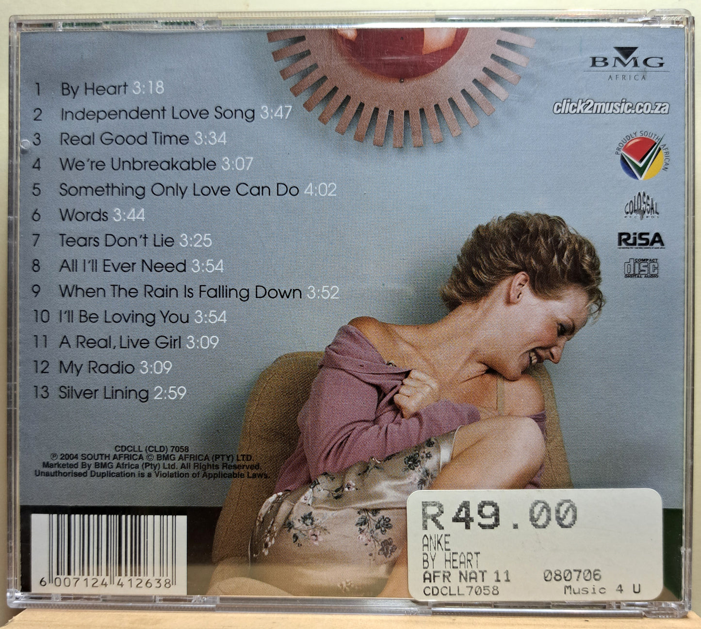 Anke - By Heart (cd)