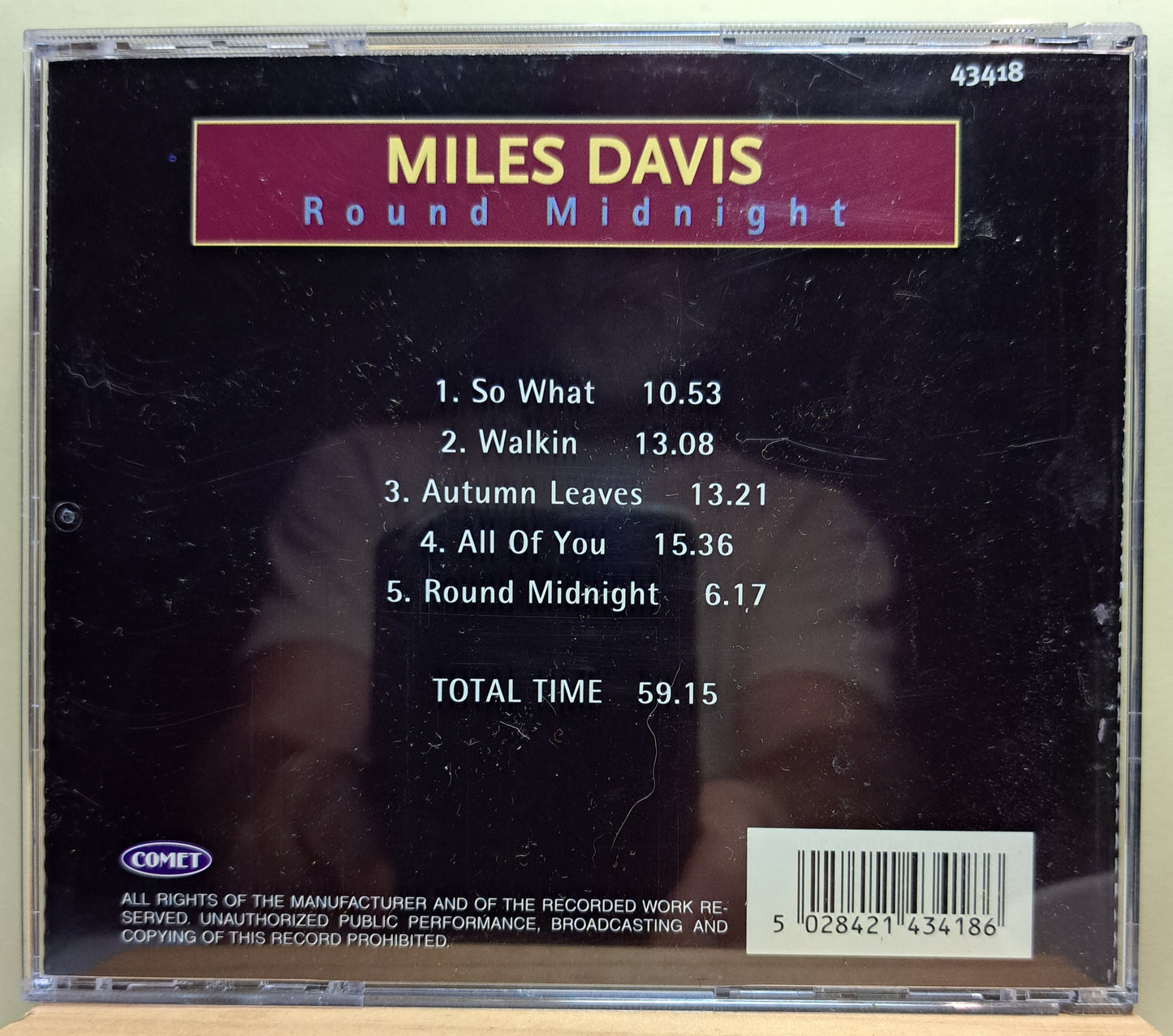 Miles Davis - Round Midnight (cd)