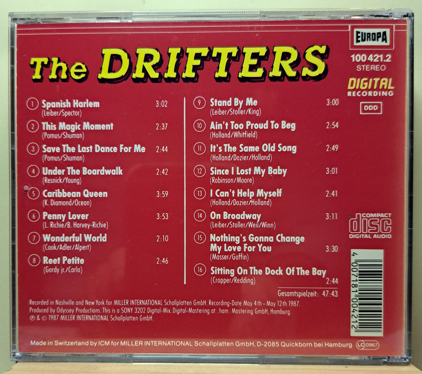 The Drifters - Greatest Hits (cd)