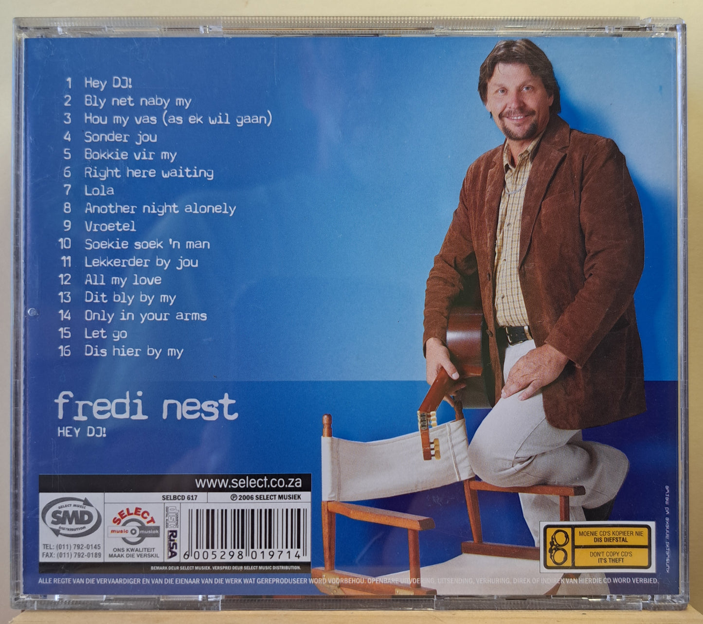 Fredi Nest - Hey Dj! (cd)