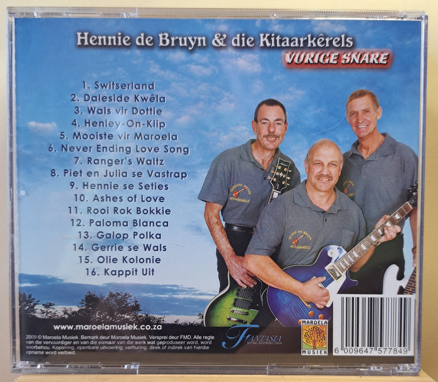 Hennie de Bruyn & die Kitaarkerels (cd)