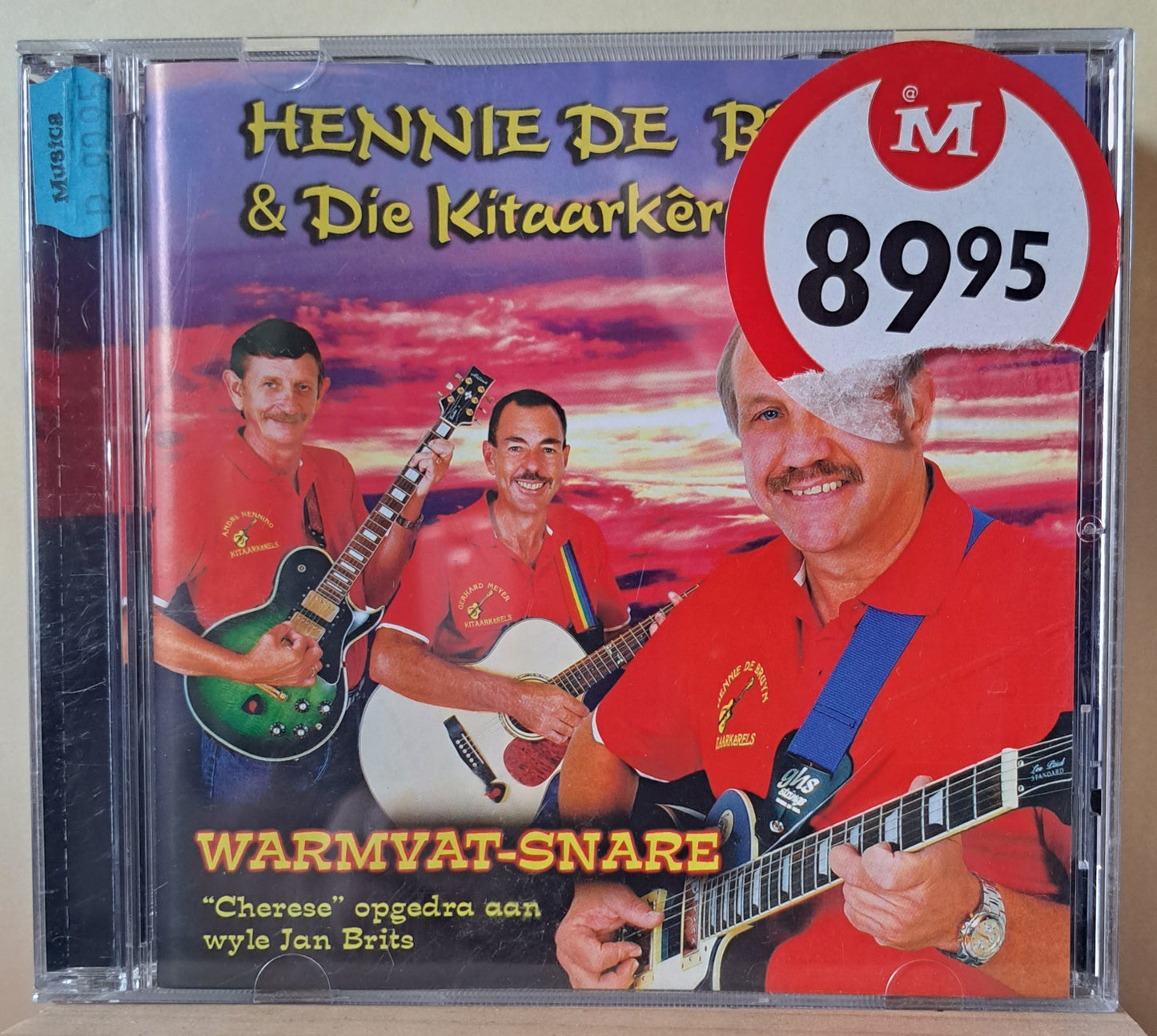 Hennie de Bruyn & Die Kitaarkerels - Warmvat Snare (cd)